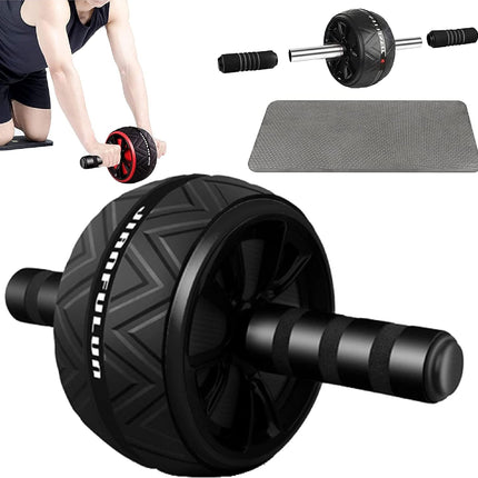 AB Abdominal Roller Wheel Fitness Waist Core Workout Exercise Wheel Home Gym