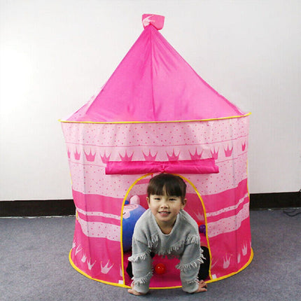 Kids Playhouse Play tent Pop Up Castle Princess Indoor Outdoor( Girls/Boys)