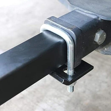 Anti-Rattle Stabilizer Hitch Tightener Bracket Tongue Tow Bar Trailer Caravan