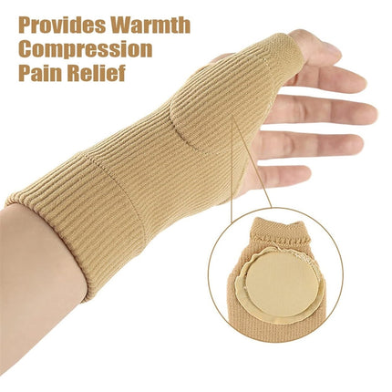 Wrist Thumb Support Tendonitis Hand Brace Basal Joint Sleeves Arthritis Gloves