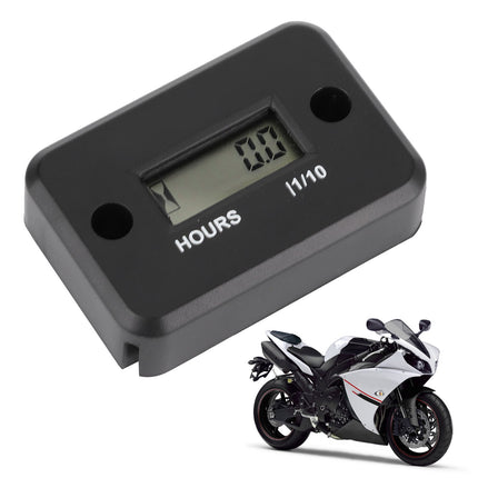 Inductive Waterproof Hour Meter - Maintenance Tracker, Durable