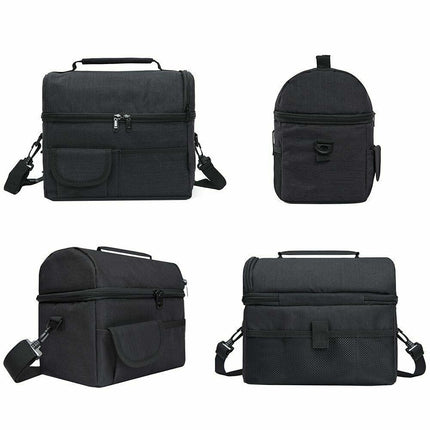 Portable 8L Insulated Lunch Cooler Bag Box For Men Women Kids Storage Thermal