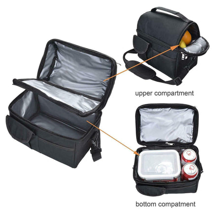 Portable 8L Insulated Lunch Cooler Bag Box For Men Women Kids Storage Thermal