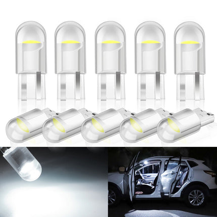 10 pcs T10 COB AMBER LED LIGHT FESTOON PARKER INTERIOR WEDGE GLOBE W5W CAR TAIL BULB 5_26b15521-b070-48d3-997b-1455051e0098