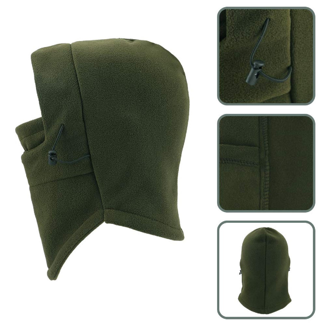 THERMAL FLEECE BALACLAVA Ski Snowboard Motorbike Face Mask Hood Hat Be