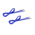 2 Pcs 3.5mm Nylon Braided AUX Cable