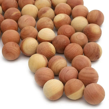100 PCS Natural Cedar Mothballs