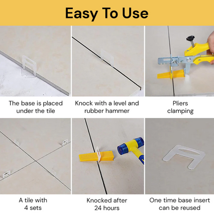 200/300/500 Pcs Tile Levelling Clips