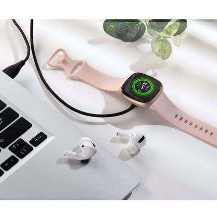 1M USB Charger Charging Cable For Fitbit Versa 4 3 Sense 2 Inspire 2 3 HR Ace 2