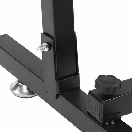 Stylish Guitar Stand Tidy Storage Rack Fits 5 Guitars Metal Padded Foam