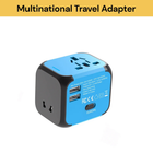 Universal International Travel Plug USB Power Adapter