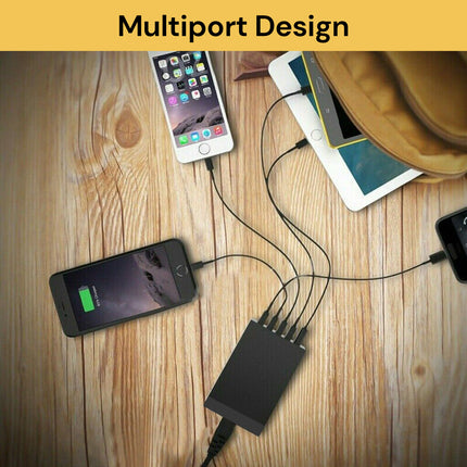 40W 5-Port USB Charger