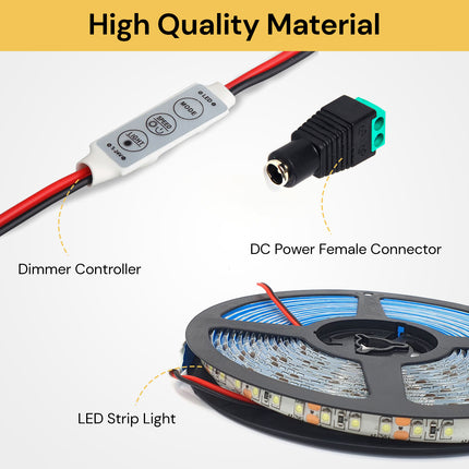 Cool White 3528 5M LED Strip