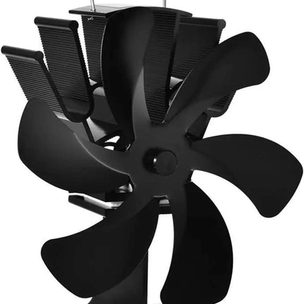 6 Blades Wood Heater Fan