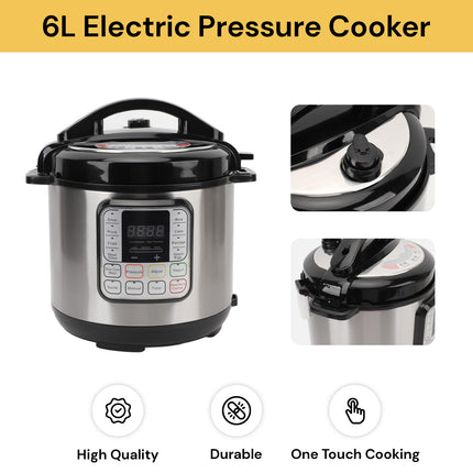 6L Electric Pressure Cooker