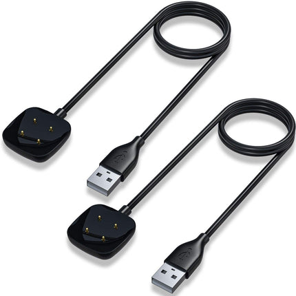 1M USB Charger Charging Cable For Fitbit Versa 4 3 Sense 2 Inspire 2 3 HR Ace 2
