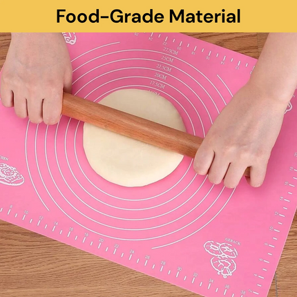 Silicone Rolling Cake Dough Mat