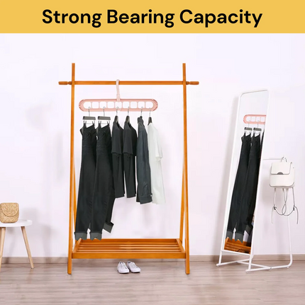 Space Saving Clothes Hangers Plastic Magic Closet Organizer