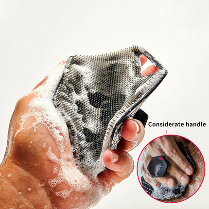 Silicone Body Scrubber Shower Exfoliating Scrub Bath Washing Massage Tool