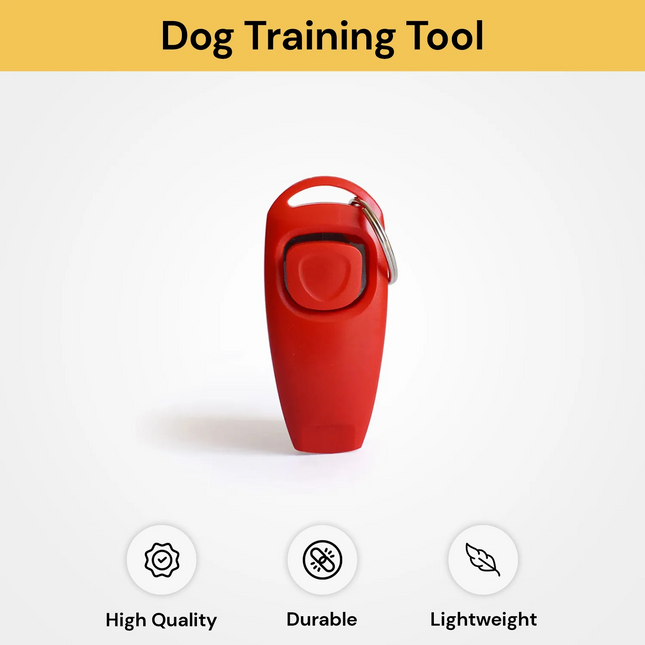 Dog Training Whistle Clicker Stop Pet Barking Combo