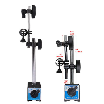 Dial Indicator with Magnetic Base Holder 0-10mm 60KG 22 Indicator Point Set