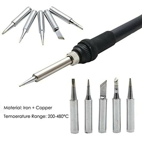 10 Pack Solder Soldering Iron Tips Standard Size Accessories Electrical Parts 7