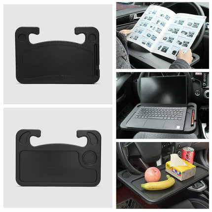 Car Steering Wheel Tray Table Laptop Mount Drink Holder Eating Food Desk pro