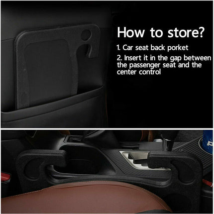 Car Steering Wheel Tray Table Laptop Mount Drink Holder Eating Food Desk pro