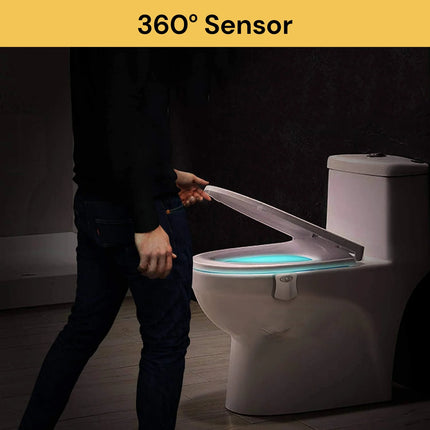 Upto 4 pcs LED Toilet Motion Sensor Light