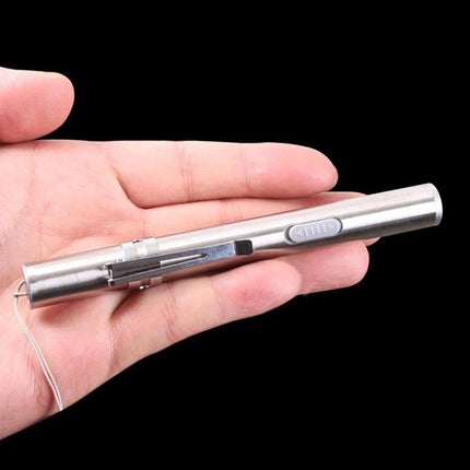 Small LED tactical torch mini flashlight pen