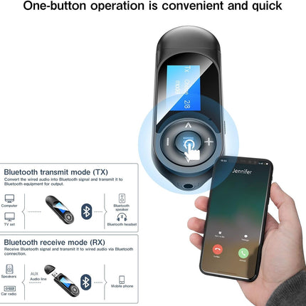 USB Bluetooth 5.0 Transmitter Receiver