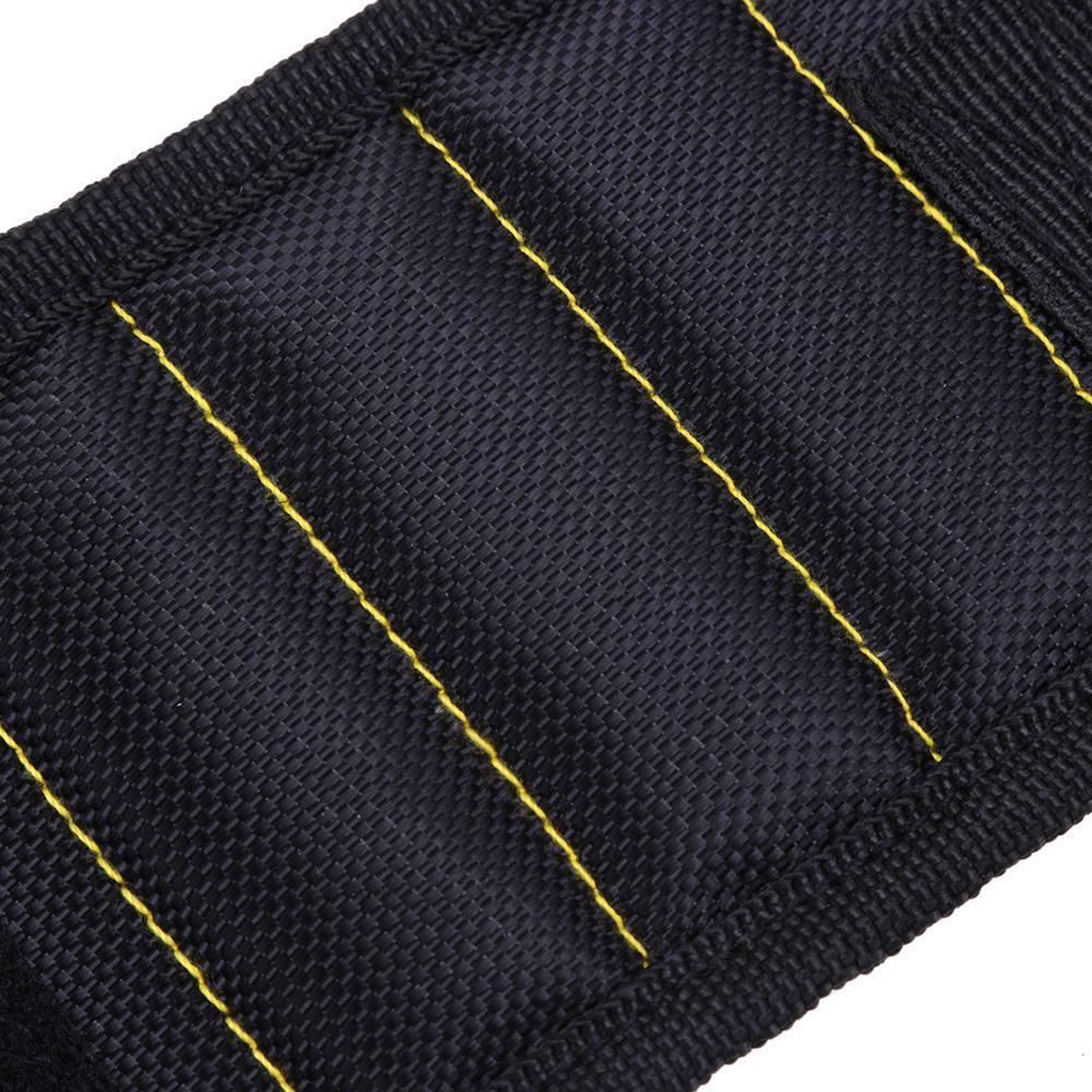 Magnetic Wristband Hand Wraps Tool Bag Adjustable Electrician Screws Nails Drill - Black 7_a52bcfc5-71ef-4939-8ae7-aa1c4bc2f6d5