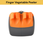Finger Vegetable Palm Peeler Kitchen Fruit Potato Peeler with Comfortable Rubber Finger Grip
