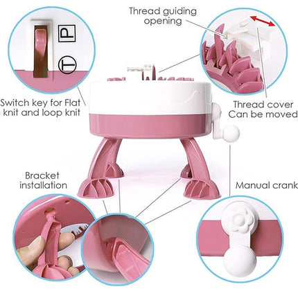 22 Needles Smart Weaving Knitting Machine