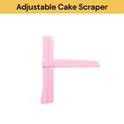 Cake Scraper Edge Smoother Side Polisher Pastry Baking Tool