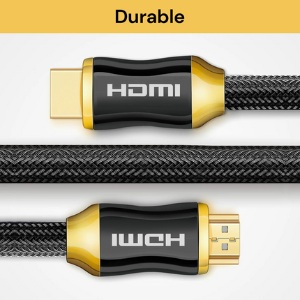 Premium HDMI Cable 4K Ultra HD 3D High Speed Ethernet 1m 2m 3m 5m 10m 15m