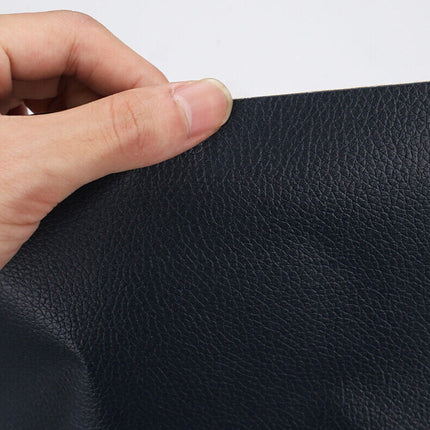 Self Adhesive Leather Repair Patch | Black