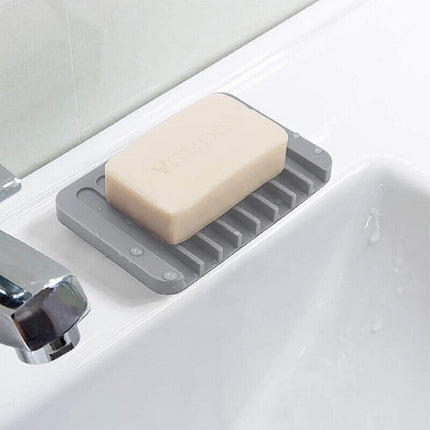 Silicone Soap Dish Soap Holder Rack