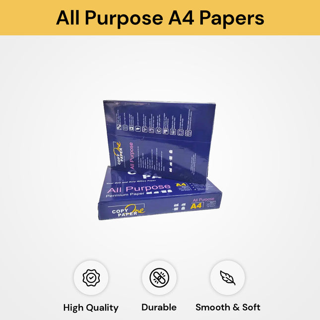 500 All Purpose A4 Papers