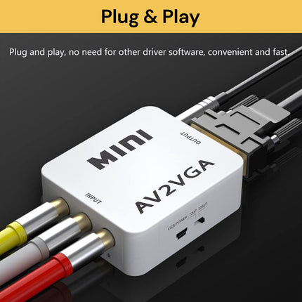 AV To VGA Convertor