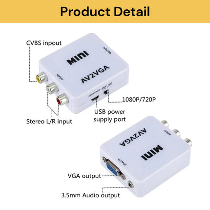 AV To VGA Convertor