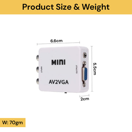 AV To VGA Convertor