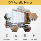 12PCS DIY Acrylic Mirrors