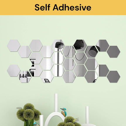 12PCS DIY Acrylic Mirrors