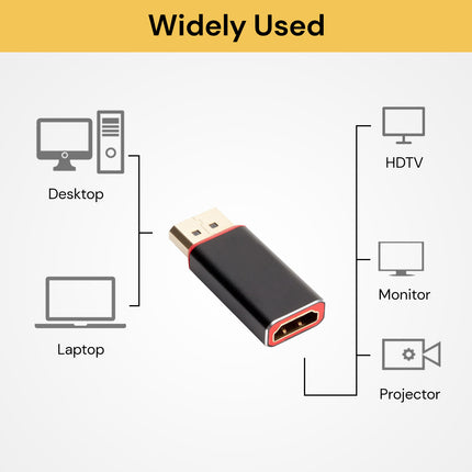 DisplayPort to HDMI Adapter