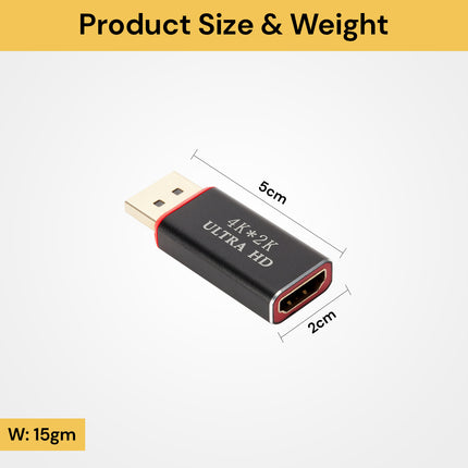 DisplayPort to HDMI Adapter