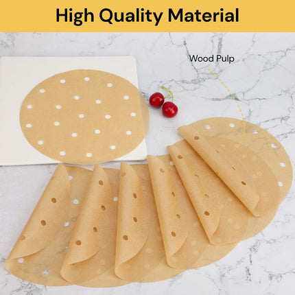 100PCs Air Fryer Parchment Paper Liners