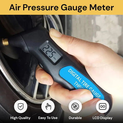 LCD Tyre Air Pressure Gauge Meter AirPressureGauge01