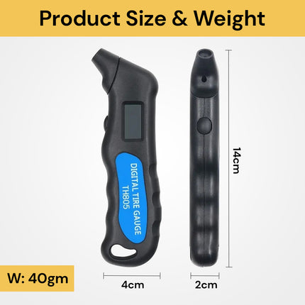 LCD Tyre Air Pressure Gauge Meter AirPressureGauge11