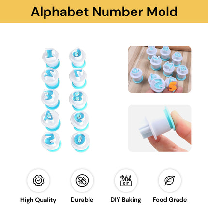 Alphabets Numbers Mold